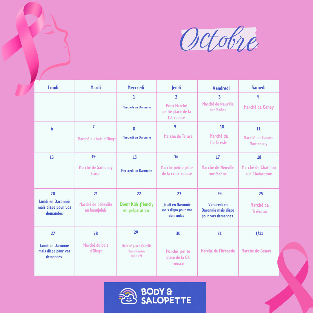 planning octobre